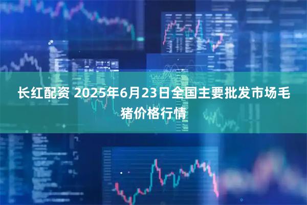 长红配资 2025年6月23日全国主要批发市场毛猪价格行情
